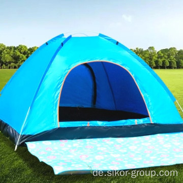 Camping im Freien, das automatisches Zelt 3-4 Personen Strand einfache schnelle, offene automatische Zelt